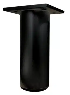 רגל ספה אלומיניום שחור מט במידות שונות