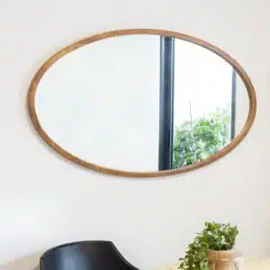 מראה עץ אליפסה בגדלים שונים