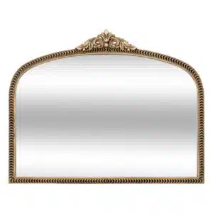 מראה ויקטוריה רוחבית מסגרת זהב 56*71 ס''מ