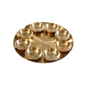 קערת ראש השנה זהב