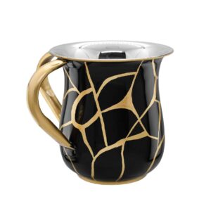 נטלה אמייל שחור וזהב