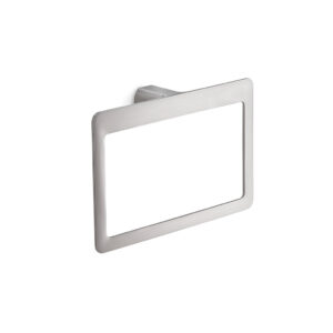 מתלה טבעתי למגבת 60 ס''מ דגם Pirenei ניקל מוברש