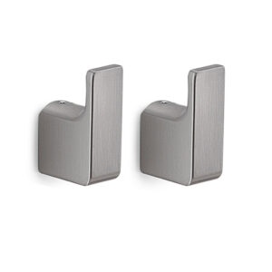 זוג מתלים בודד דגם Pirenei ניקל מוברש