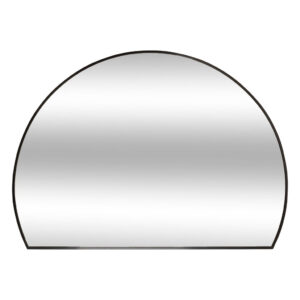 מראה חצי עגולה מסגרת שחורה