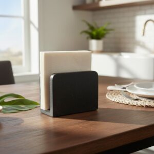 מפיון שיש יוקרתי שחור