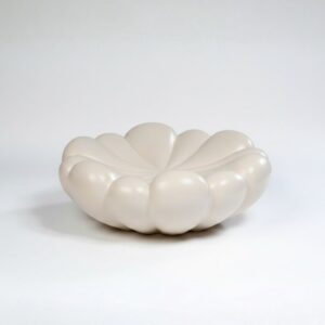 קערה קרמיקה שמנת