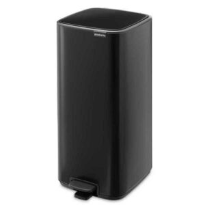 פח פדל ריבוע BO 30 ליטר שחור מט BRABANTIA